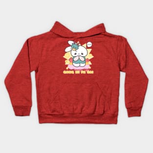 Hopping for Prosperity: Loppi Tokki's Lunar New Year Wish for Red Envelopes! Kids Hoodie